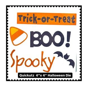 Quickutz Halloween Dies Set Of 2